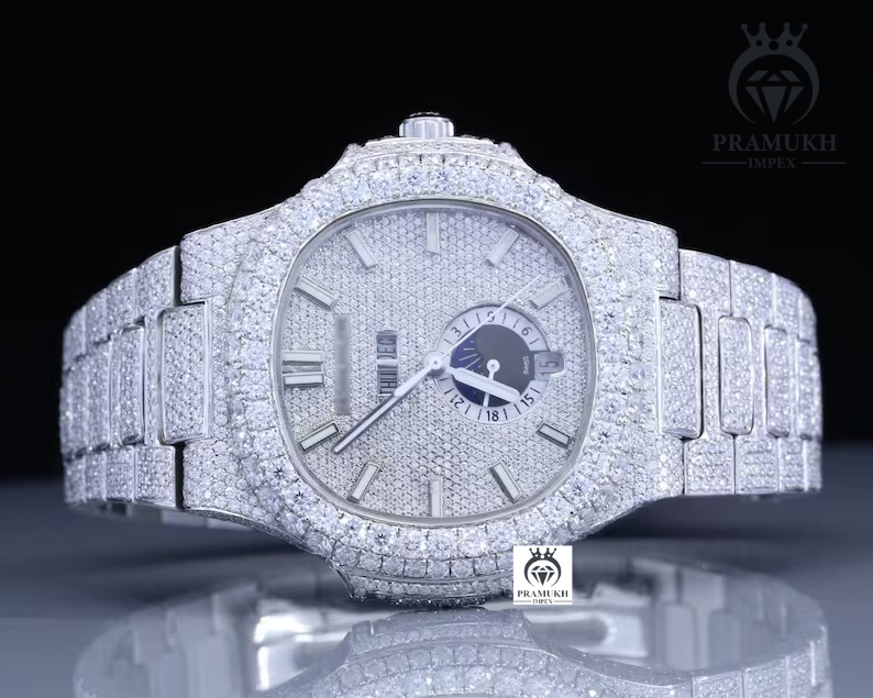 Patek philippe sales fully iced out