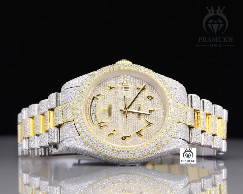 Ice rolex watch sales