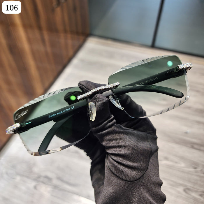 Moissanite Diamond Sunglasses