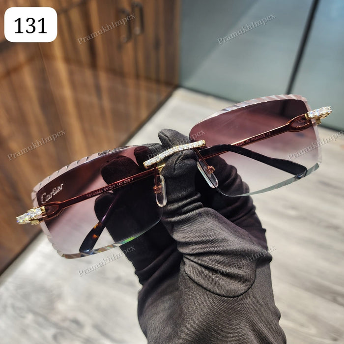 GRA Certified Moissanite Hip Hop Sunglasses