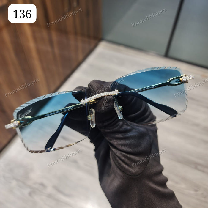 Hip hop Premium Quality Moissanite Sunglasses