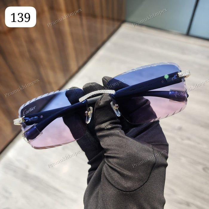 Hip Hop Moissanite Diamond Sunlgasses