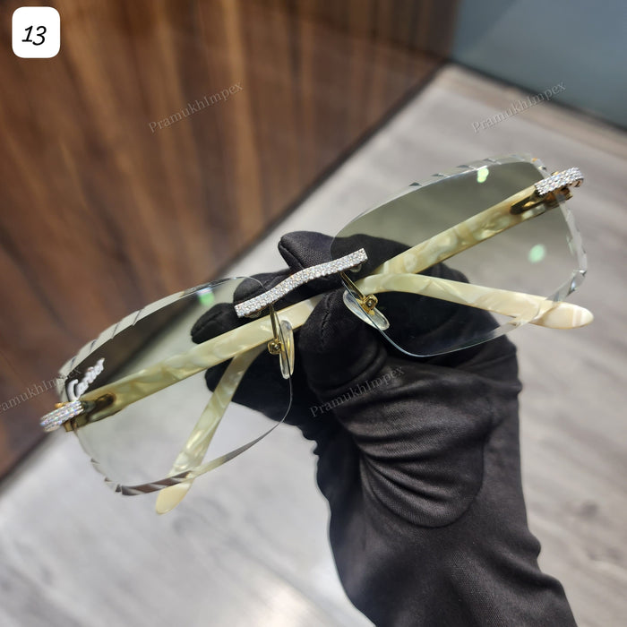 Moissanite Custom Hip Hop Sunglasses