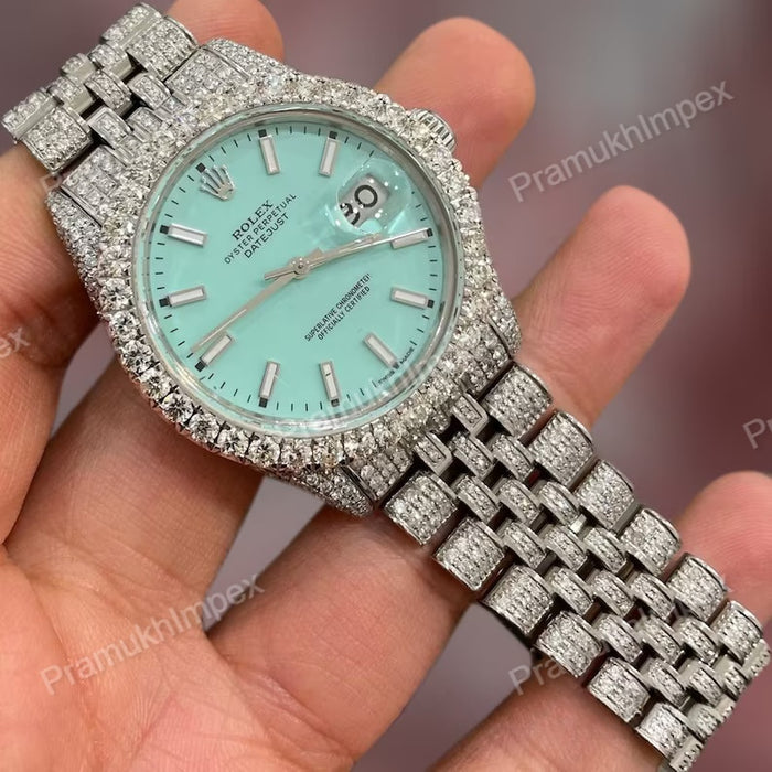 Moissanite Custom Iced Out Hip hop Watch
