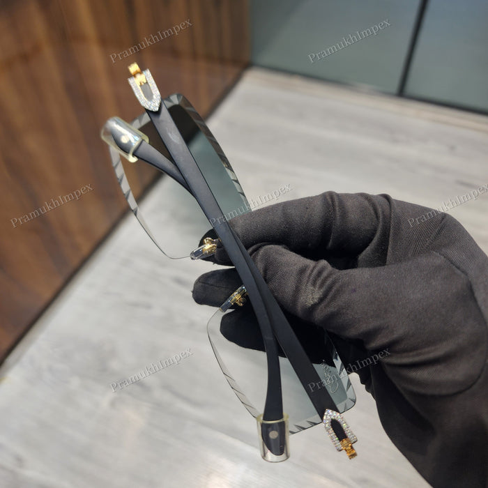 High Quality Moissanite Diamond Sunglasses