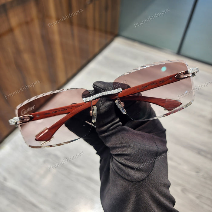 Moissanite Hip Hop Diamond Sunglasses