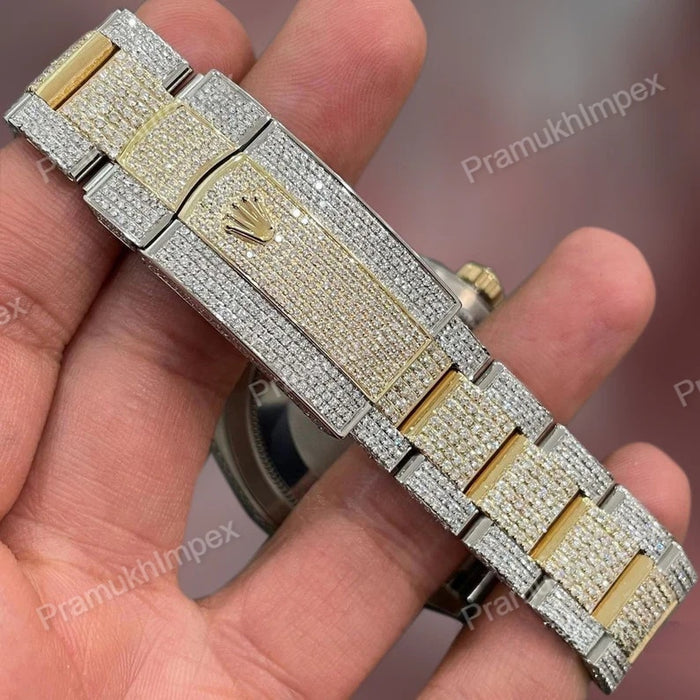 Hip Hop Moissanite Sky Dweller Luxury Watch