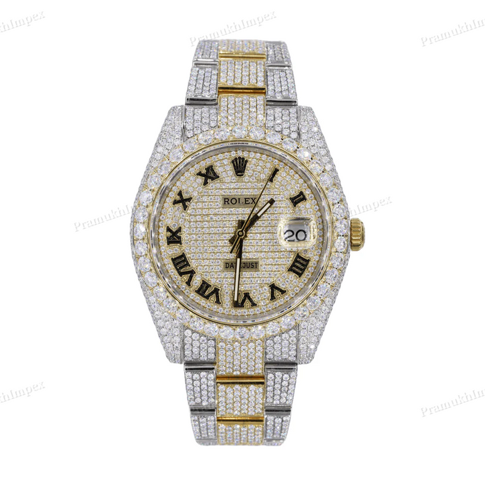 Hip Hop Moissanite Iced Out Watch