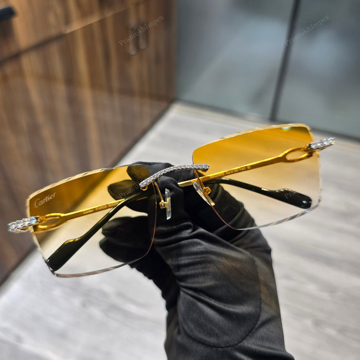 Moissanite Diamond Sunglasses