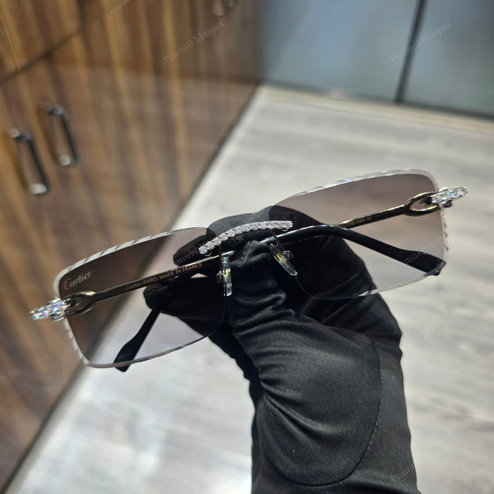 Customized Handmade Diamond Sunglasses