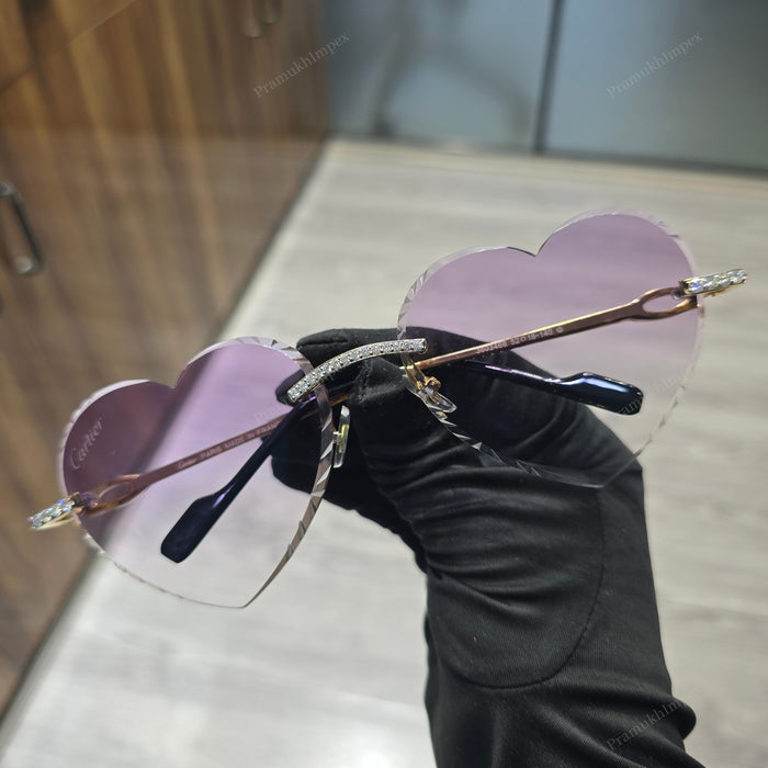 New Design Hip Hop Moissanite Sunglasses