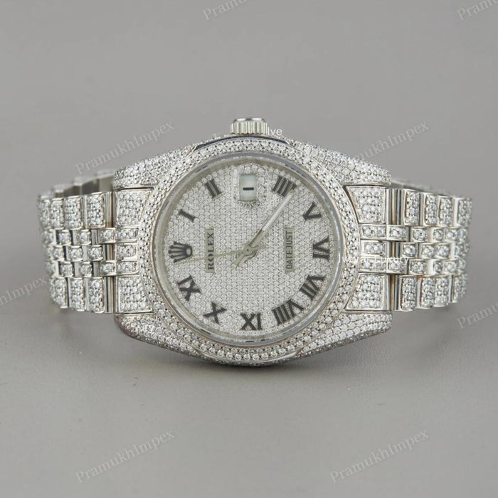 Moissanite Custom Handmade Watch