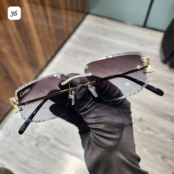 Moissanite Hip Hop Custom Sunglasses