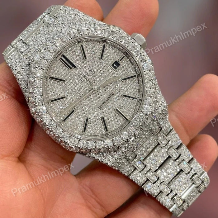 Iced out Hip Hop Custom Watch