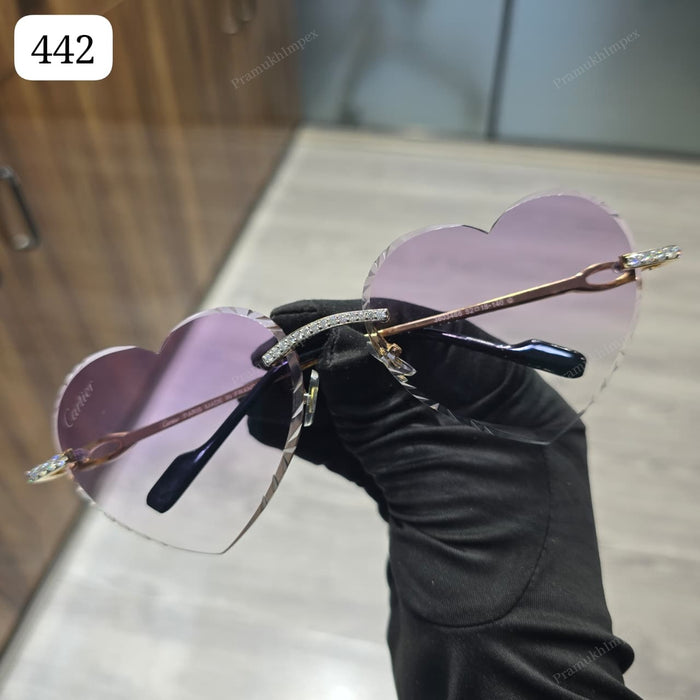 New Design Hip Hop Moissanite Sunglasses