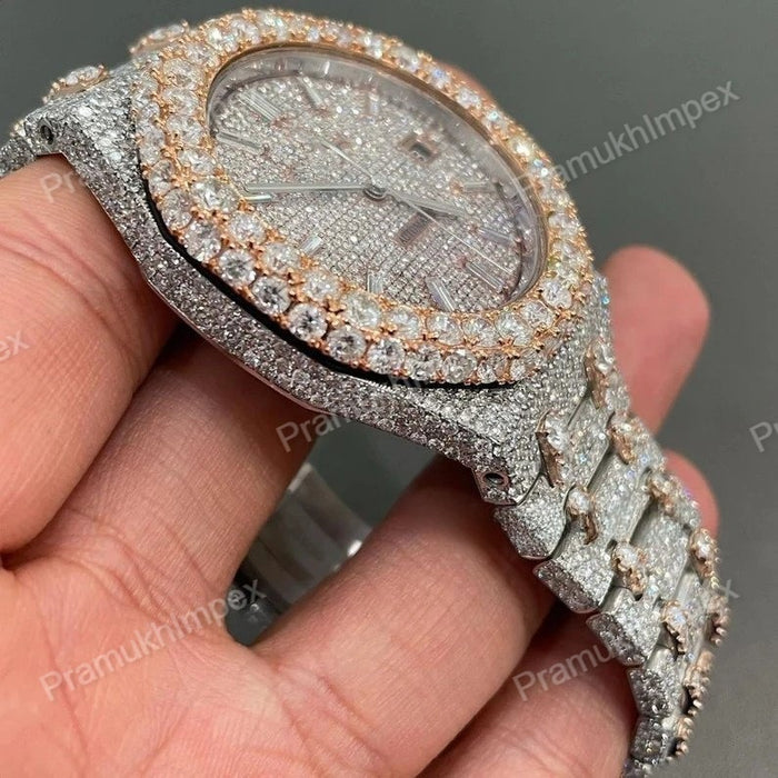 Moissanite Custom Iced Out Watch