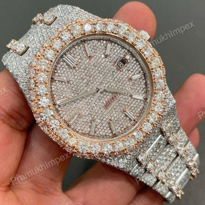 Moissanite Custom Iced Out Watch