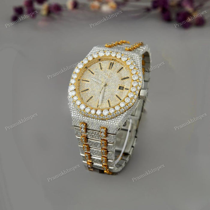 Moissanite Custom Iced Out Watch
