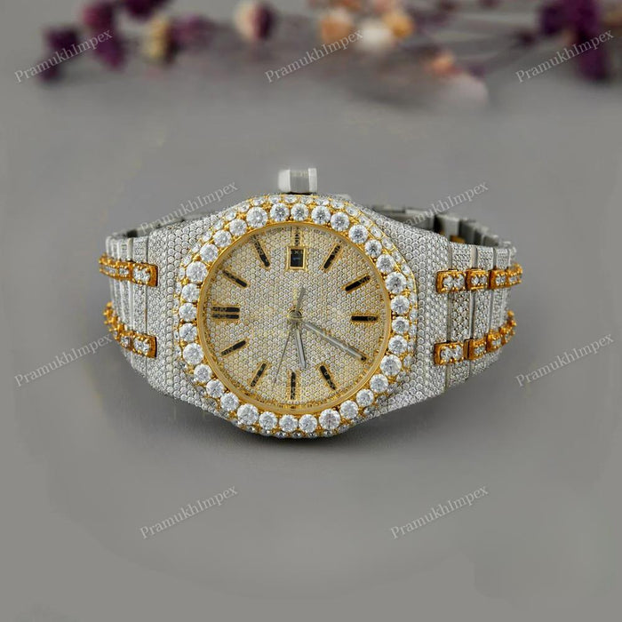 Moissanite Custom Iced Out Watch