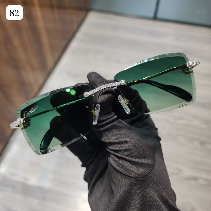 Luxury Moissanite Iced Out Sunglasses