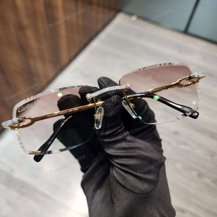 GRA Certified VVS Moissanite Sunglasses