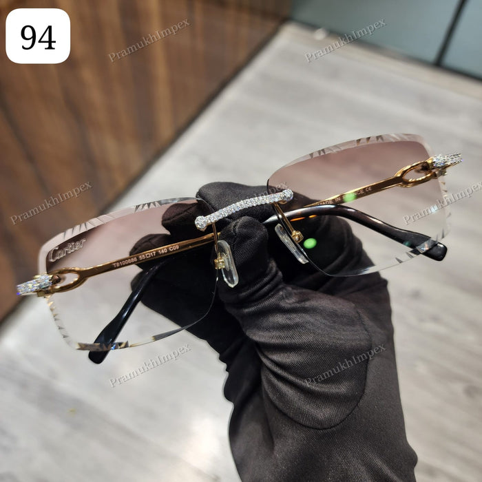 GRA Certified VVS Moissanite Sunglasses