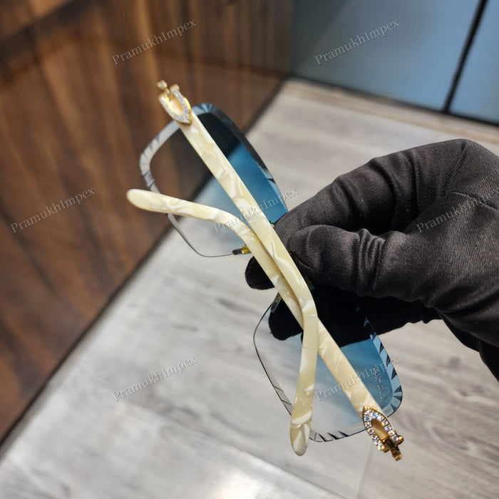 Moissanite Iced Out Custom Sunglasses