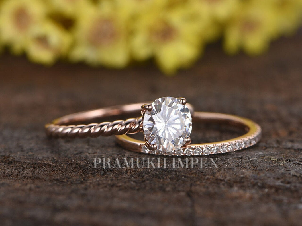 Diamond Engagement Ring, Vintage Engagement Ring Nature inspired Leaves Ring  Anniversary Gift | Benati